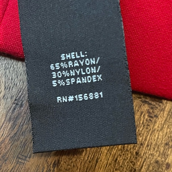 Maree Pour Toi Red Compression Pants - Picture 6 of 7